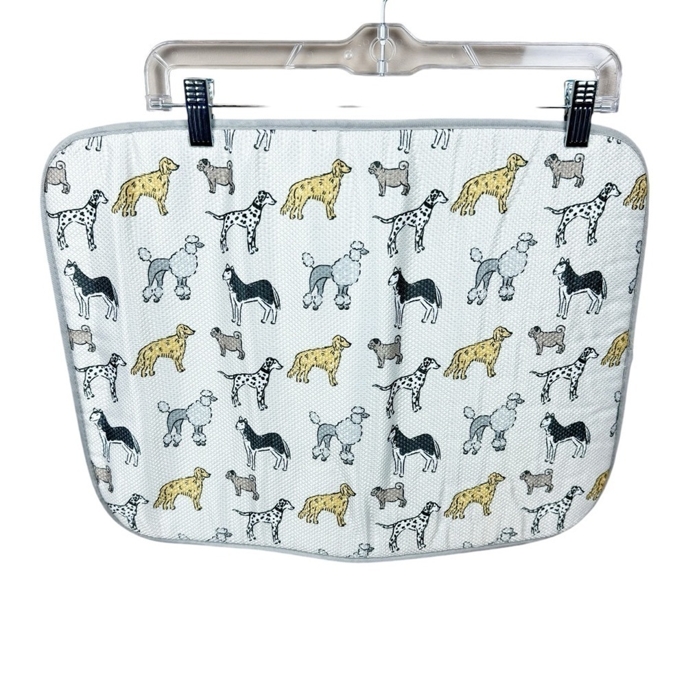 Envogue Set of 4 Dog Theme Cloth Fabric Dinner Placemats